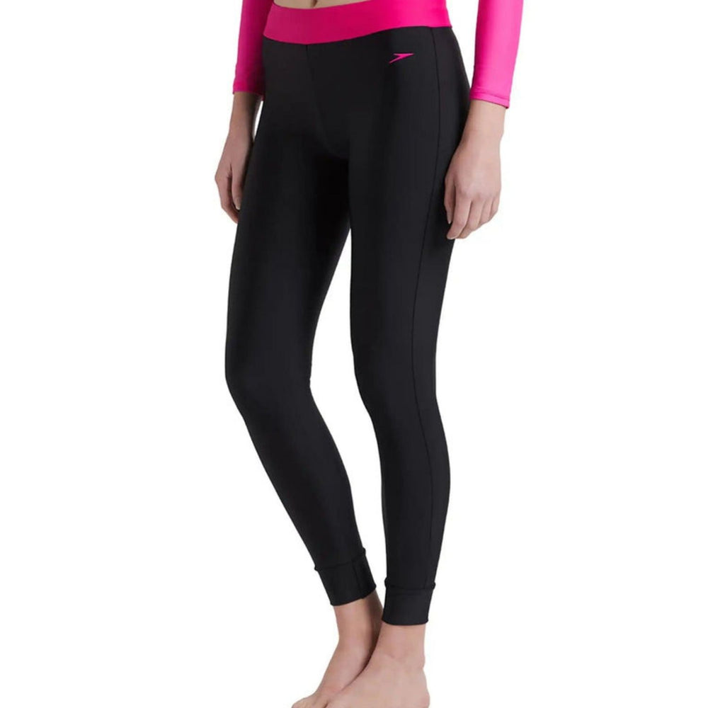 Speedo AF Women’s Endurance 10 Solid Contrast Swim Legging – Chlorine Resistant Quick Dry Swimwear Tights for Training & Water Sports - Best Price online Prokicksports.com
