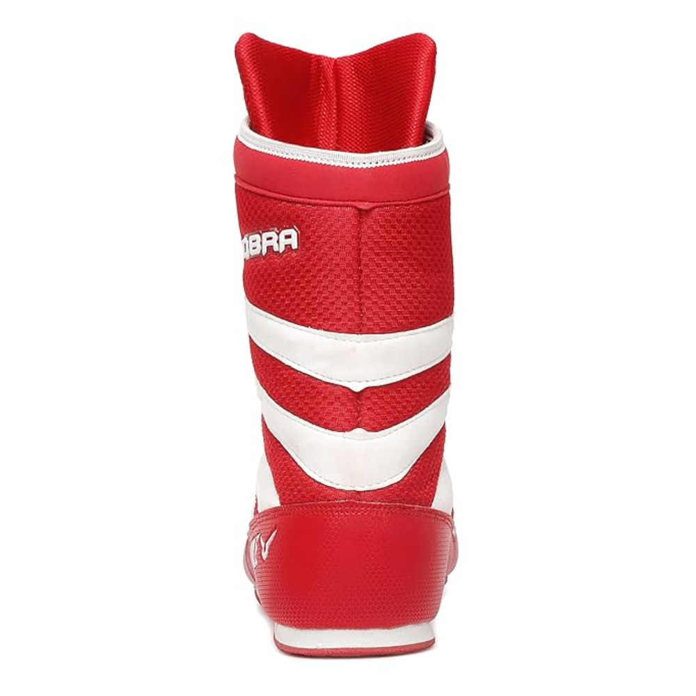 Invincible Cobra Boxing Shoes | Lightweight High-Top Design | Superior Grip & Ankle Support | Professional Boxing Footwear - Best Price online Prokicksports.com