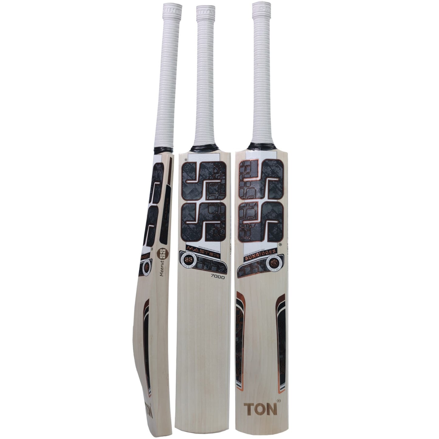SS Master 7000 English Willow Cricket Bat SH | Premium Grade Willow | Lightweight & Durable | Thick Edges | Perfect Balance | Professional Cricket Bat for Adults - Best Price online Prokicksports.com