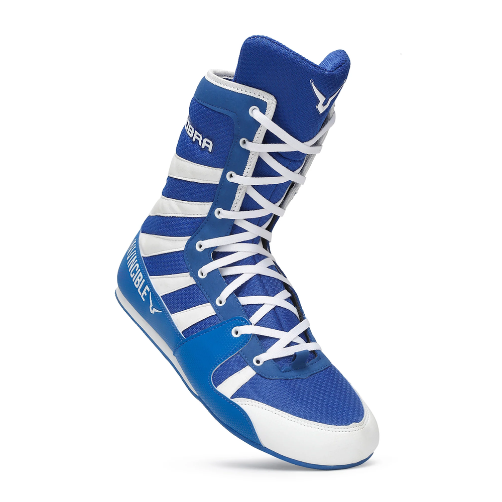 Invincible Cobra Boxing Shoes | Lightweight High-Top Design | Superior Grip & Ankle Support | Professional Boxing Footwear - Best Price online Prokicksports.com