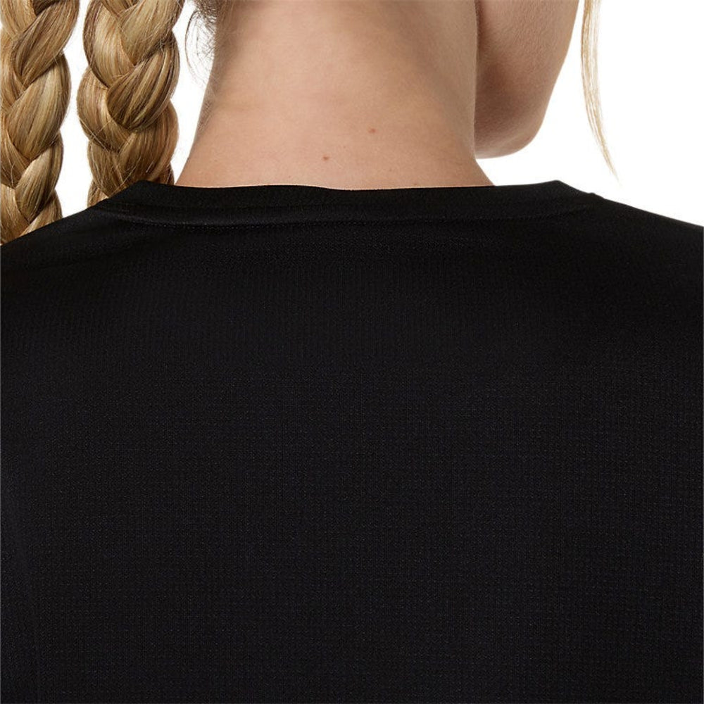 ASICS ICON SS TOP for Women | Lightweight Quick-Dry Polyester T-Shirt with Breathable Fabric & Reflective Details for Running and Training - Best Price online Prokicksports.com