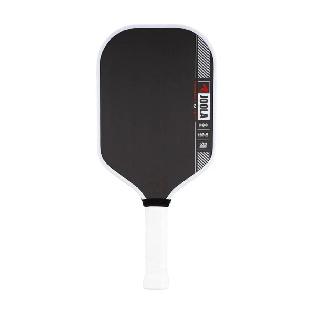 JOOLA Ben Johns Perseus Pro IV Pickleball Paddle – 14mm & 16mm | Pro-Level Paddle for Power & Spin | Carbon Friction Surface | USAPA Approved (Black/White/Red) - Best Price online Prokicksports.com