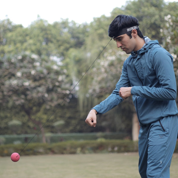 Invincible Boxing Reflex Ball | Improve Speed, Reflexes & Hand-Eye Coordination | Portable Boxing Training Tool
