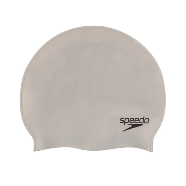 Speedo Flat Silicone Swim Cap – Adult Swimming Cap with Durable Stretch Fit, Tear-Resistant Silicone & Comfortable Hydrodynamic Design