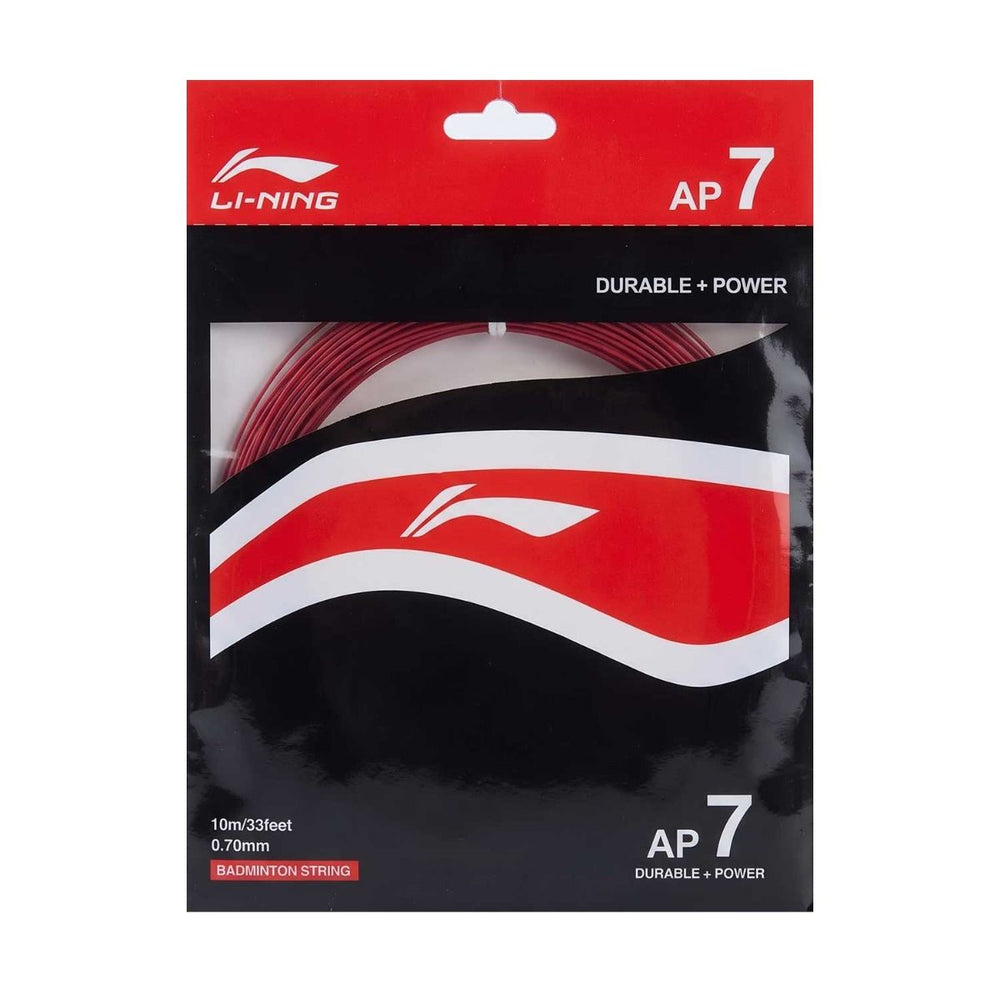 LI-NING AP7 Badminton String | Braided Multifilament Core, Anti-Abrasive Coating & Long String Life - Best Price online Prokicksports.com
