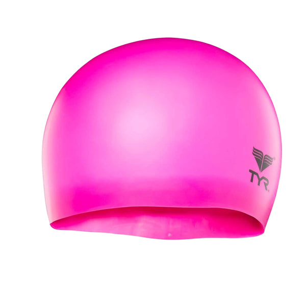 TYR Wrinkle-Free Silicone Swim Cap | Durable, Hydrodynamic Cap with Comfortable Fit & Reduced Drag