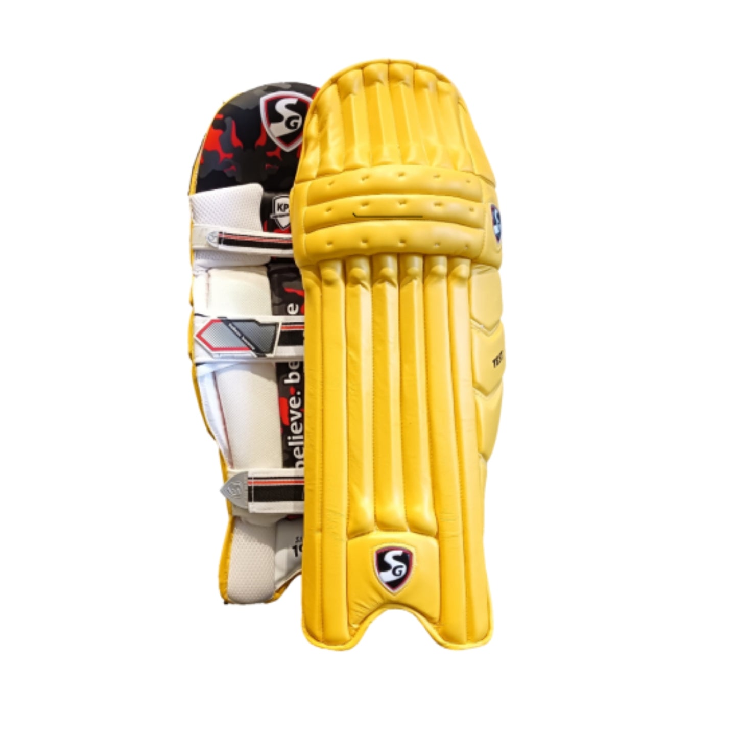 SG Test Batting Legguard - Yellow - Best Price online Prokicksports.com