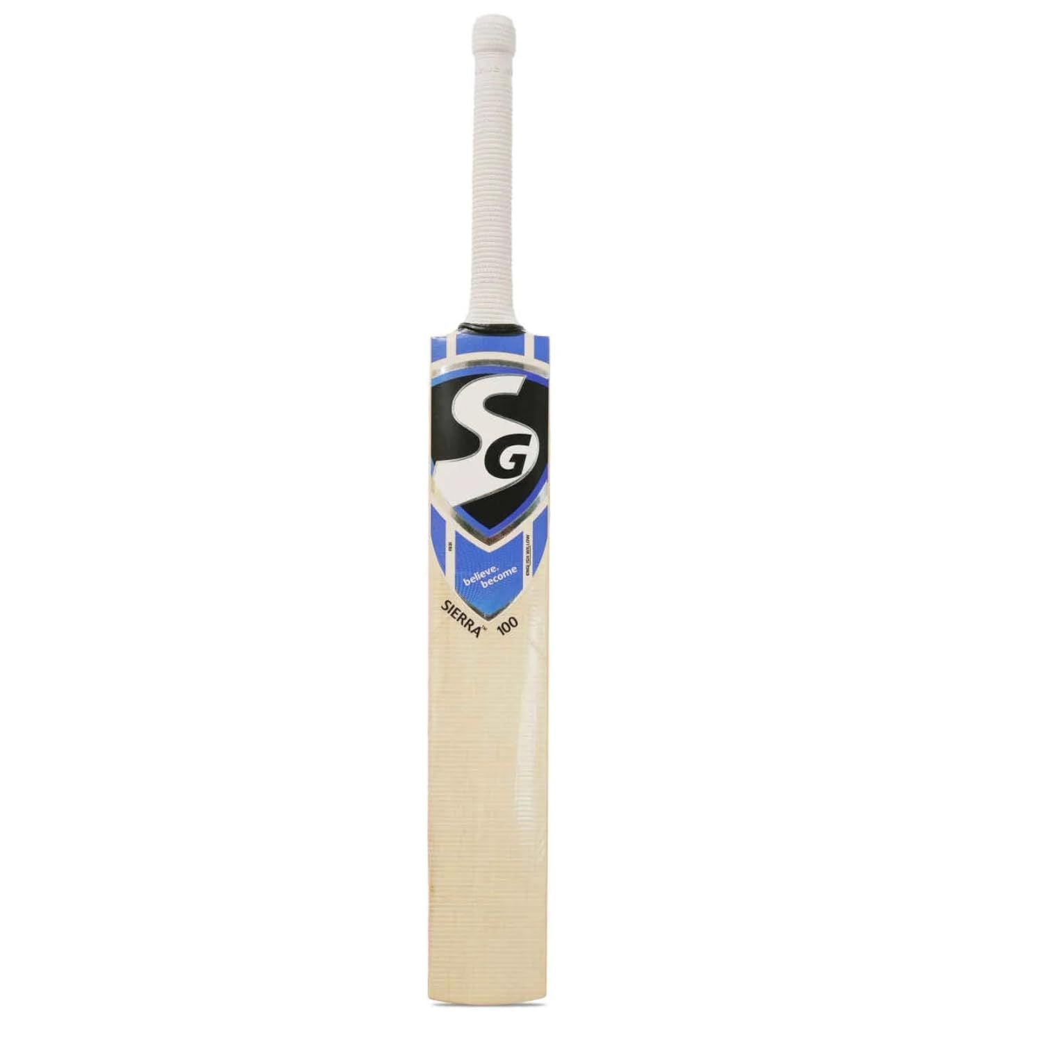 SG Sierra 100 Cricket Bat | Premium English Willow | Thick Edges (42mm) | Lightweight (1150-1250g) | Pro Performance - Best Price online Prokicksports.com