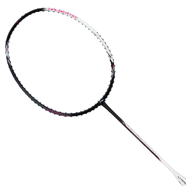 Li-Ning Halbertec 2000 Badminton Racquet - Unstrung, 3U Weight, G5 Grip, Even Balance, Carbon Fiber Construction, Professional Level - Best Price online Prokicksports.com