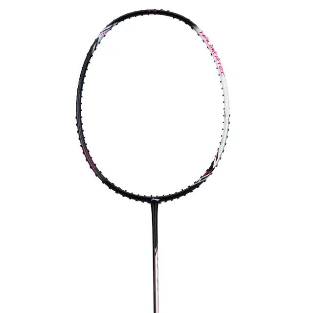 Li-Ning Halbertec 2000 Badminton Racquet - Unstrung, 3U Weight, G5 Grip, Even Balance, Carbon Fiber Construction, Professional Level - Best Price online Prokicksports.com