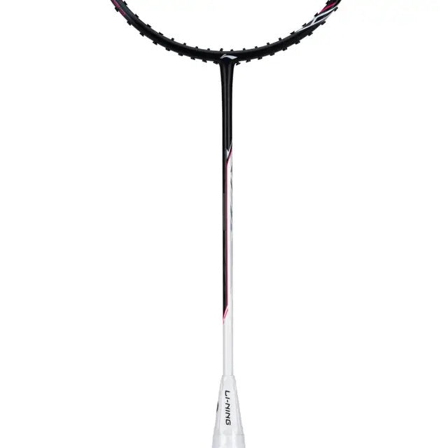 Li-Ning Halbertec 2000 Badminton Racquet - Unstrung, 3U Weight, G5 Grip, Even Balance, Carbon Fiber Construction, Professional Level - Best Price online Prokicksports.com