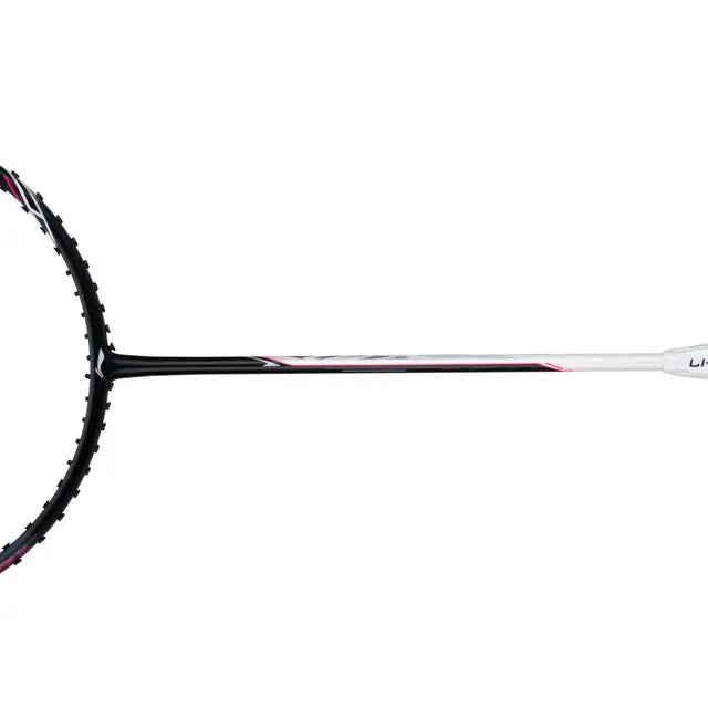 Li-Ning Halbertec 2000 Badminton Racquet - Unstrung, 3U Weight, G5 Grip, Even Balance, Carbon Fiber Construction, Professional Level - Best Price online Prokicksports.com