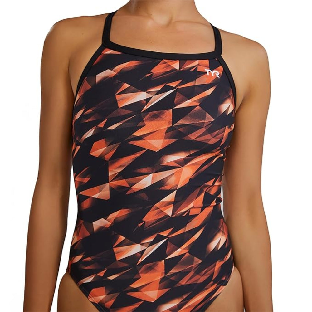 TYR Women Triadic Diamondfit Swimsuit | Durafast Elite Fabric with Chlorine Resistance, UPF 50+ & Performance Fit - Best Price online Prokicksports.com