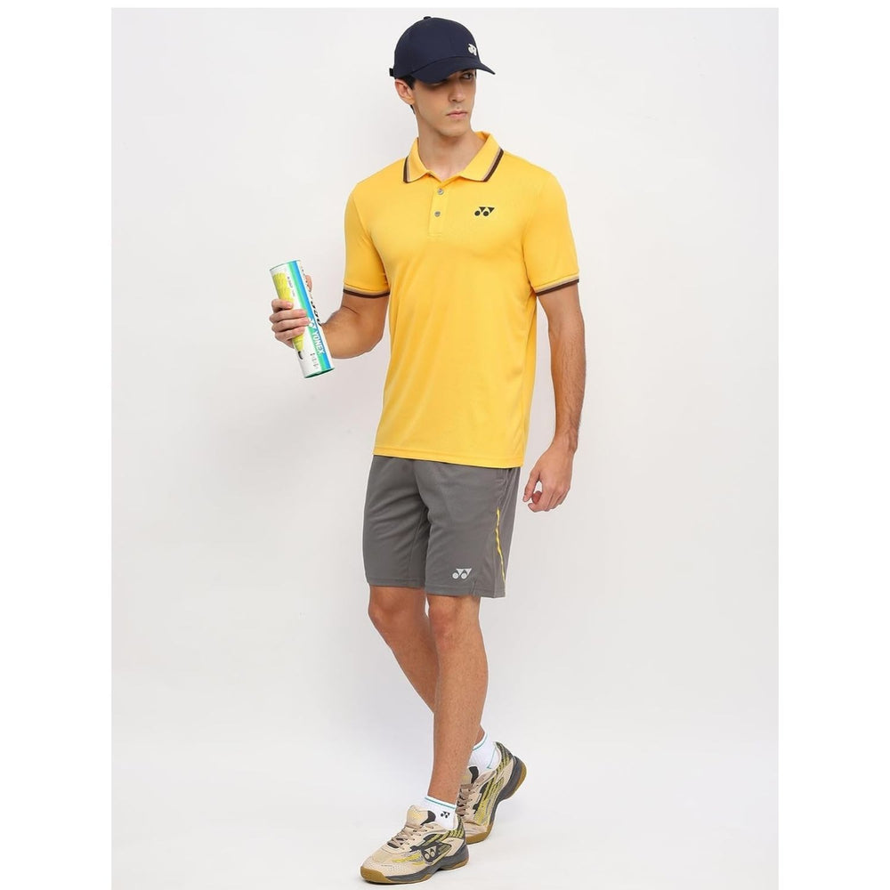 Yonex 2970 Men’s Polo T‑Shirt – Essentia 3 TruDry Moisture‑Wicking Badminton/Tennis Polo - Best Price online Prokicksports.com