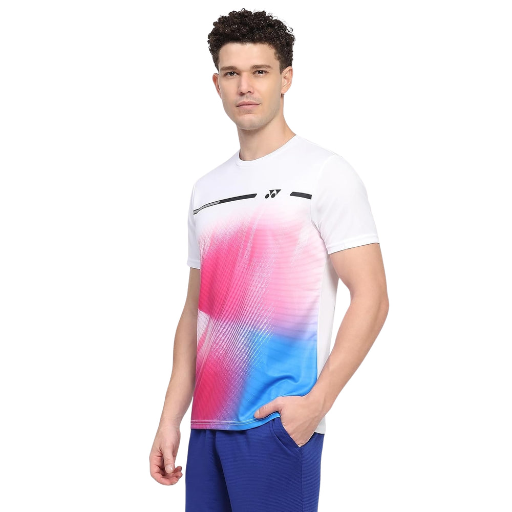 YONEX RJ H036-2874-Easy4-S Junior Round Neck T-Shirt – 100% Polyester, Lightweight Breathable Sportswear for Junior | Ideal for Badminton, Tennis & Training - Best Price online Prokicksports.com