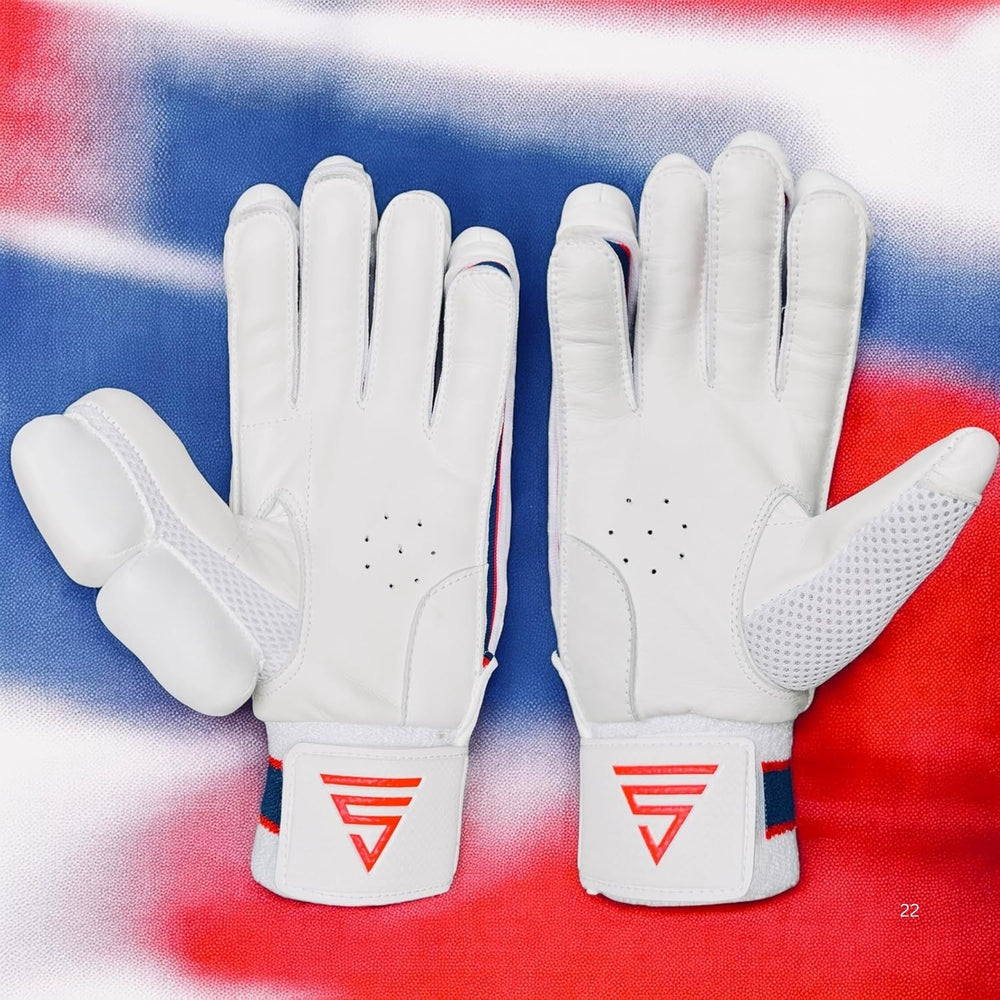 Versant Pro DG Left Hand Batting Gloves – Adult (High-Density Foam Protection with Premium Leather Grip) - Best Price online Prokicksports.com