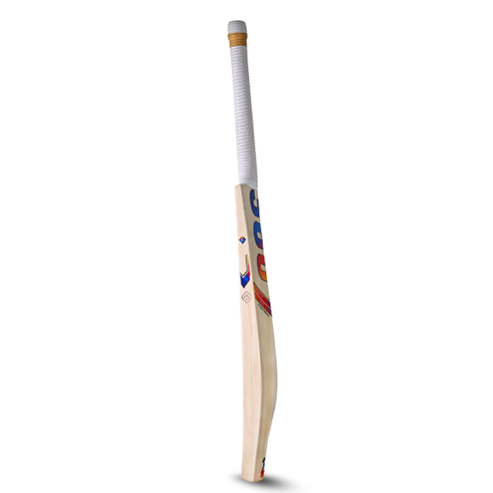 EM 360 Play Burst Kashmir Willow Cricket Bat – AB de Villiers 360 Range Power Bat for Hard Tennis & Leather Ball, Thick Edges & Semi‑Oval Handle - Best Price online Prokicksports.com