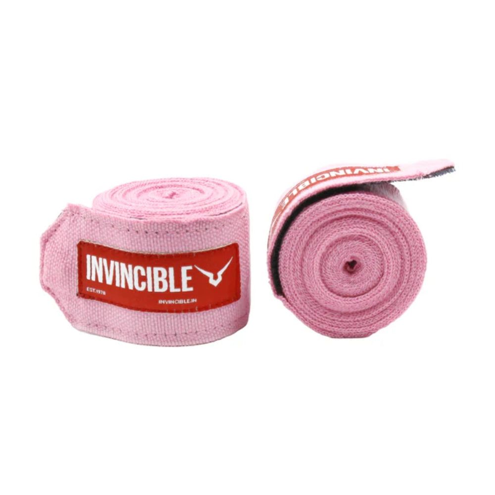 Invincible Mexican Style Budget Stretchable Hand Wraps | Elastic Boxing Hand Wraps with Moisture-Wicking Fabric & Hook-and-Loop Closure - Best Price online Prokicksports.com