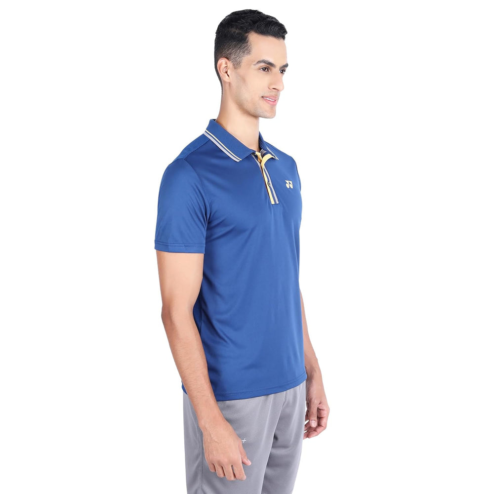 Yonex 2624 Easy3 Junior Polo T‑Shirt – Quick‑Dry Tru‑Dry Polyester, Lightweight, Breathable Sports Polo with Collar and Front Placket for Racquet Training - Best Price online Prokicksports.com