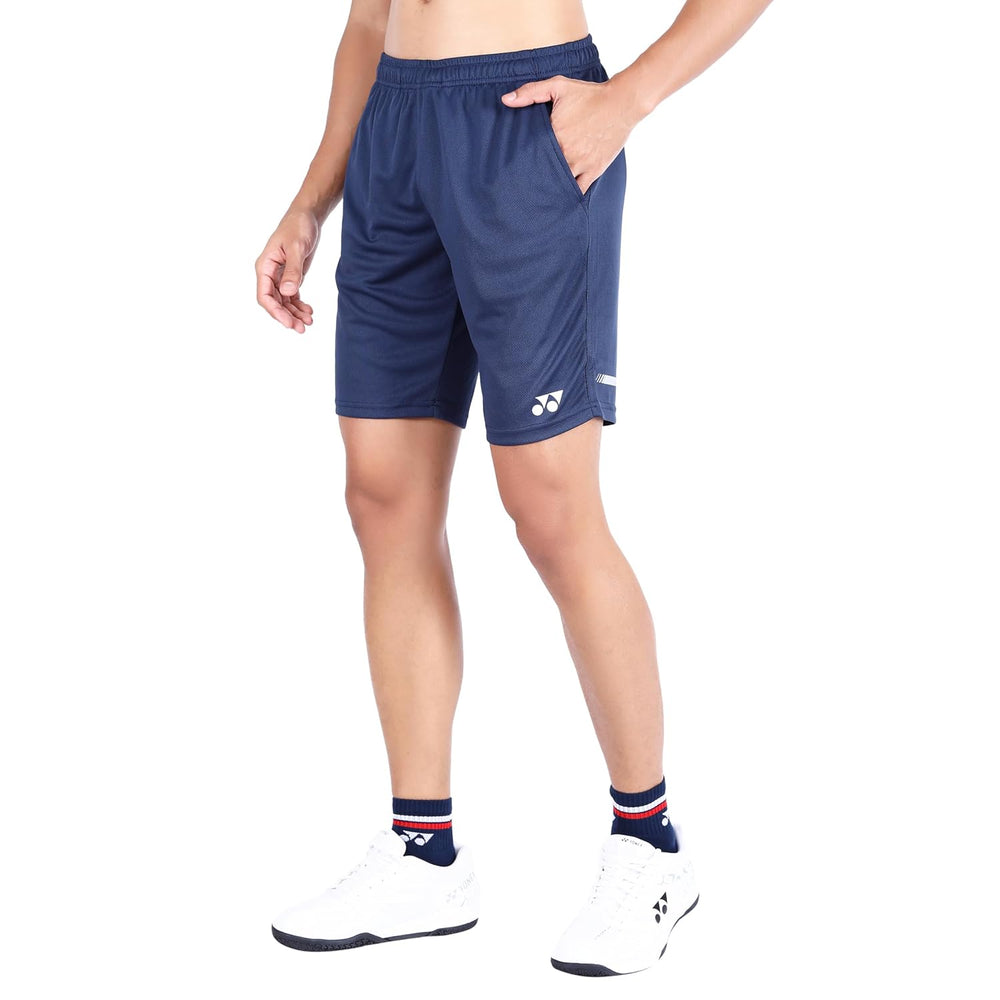 Yonex 2645 Easy3 Junior Sports Shorts – Tru‑Dry Breathable Polyester with Elastic Waistband, Drawstring, Side Pockets for Badminton, Tennis & Squash - Best Price online Prokicksports.com