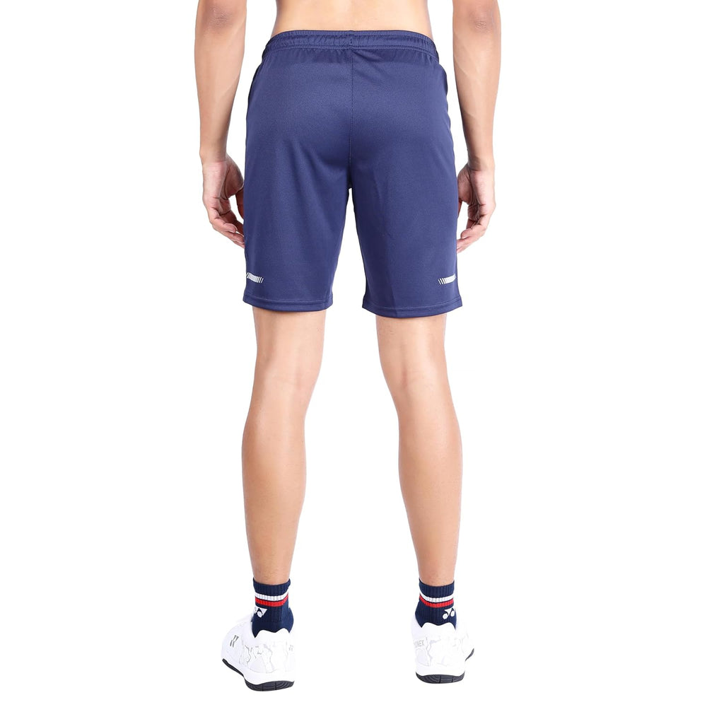 Yonex 2645 Easy3 Men’s Sports Shorts – Tru‑Dry Breathable Polyester with Elastic Waistband, Drawcord, Side Pockets & Lightweight Court Performance - Best Price online Prokicksports.com