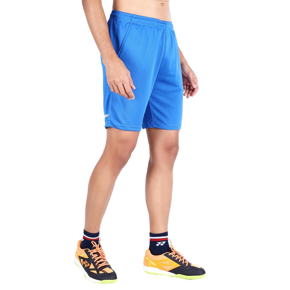 Yonex 2645 Easy3 Men’s Sports Shorts – Tru‑Dry Breathable Polyester with Elastic Waistband, Drawcord, Side Pockets & Lightweight Court Performance - Best Price online Prokicksports.com