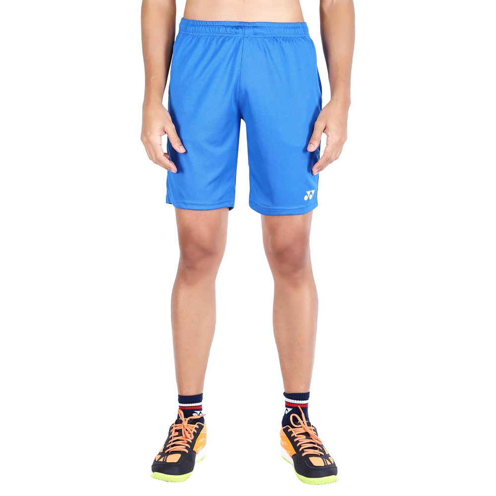 Yonex 2645 Easy3 Men’s Sports Shorts – Tru‑Dry Breathable Polyester with Elastic Waistband, Drawcord, Side Pockets & Lightweight Court Performance - Best Price online Prokicksports.com