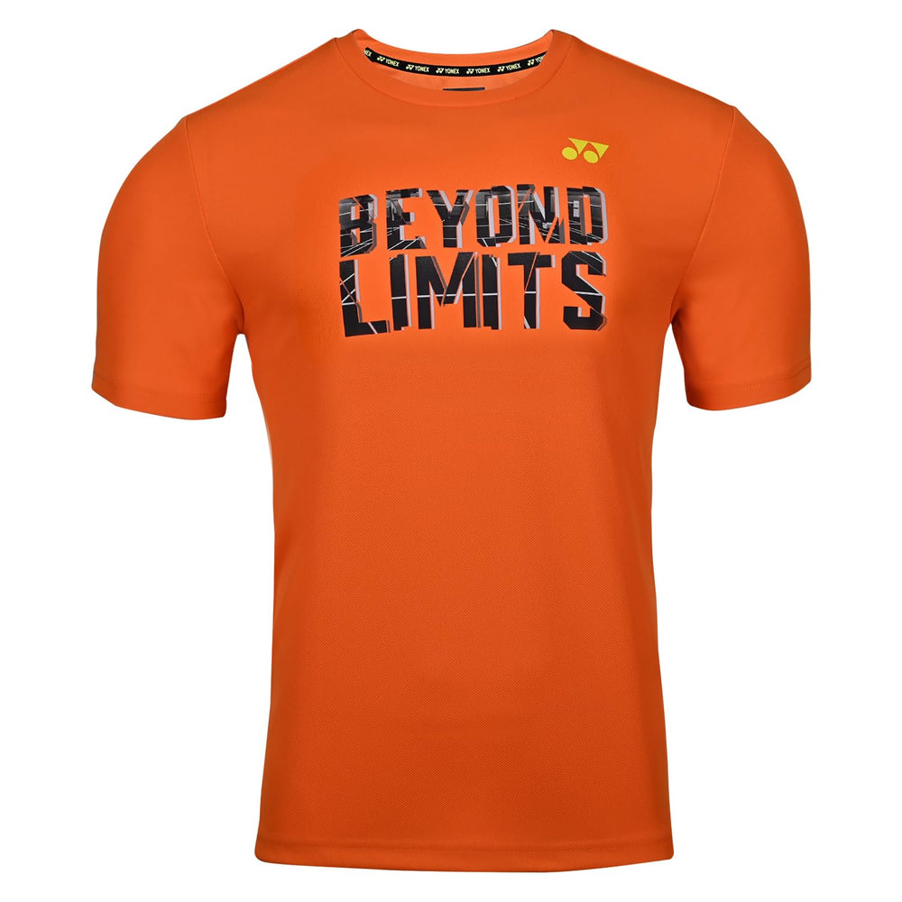 Yonex RM S092‑2673‑CC7‑23 Men’s Round Neck T‑Shirt – 100 % Polyester Honey‑Comb Mesh 140 GSM, Tru‑Breeze Quick‑Dry Fabric for Court & Training - Best Price online Prokicksports.com