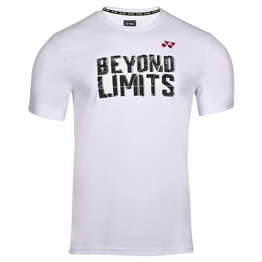 Yonex RM S092‑2673‑CC7‑23 Men’s Round Neck T‑Shirt – 100 % Polyester Honey‑Comb Mesh 140 GSM, Tru‑Breeze Quick‑Dry Fabric for Court & Training - Best Price online Prokicksports.com