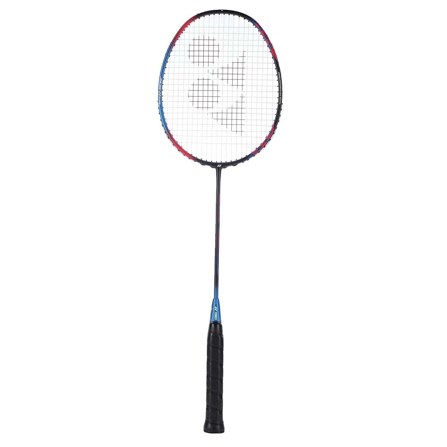 Yonex Astrox 7 DG Strung Badminton Racquet – Black/Blue | 4U5, Medium Flex, Head Heavy, HM Graphite Frame with Tungsten, Nanomesh Neo Shaft | Advanced Power and Control - Best Price online Prokicksports.com