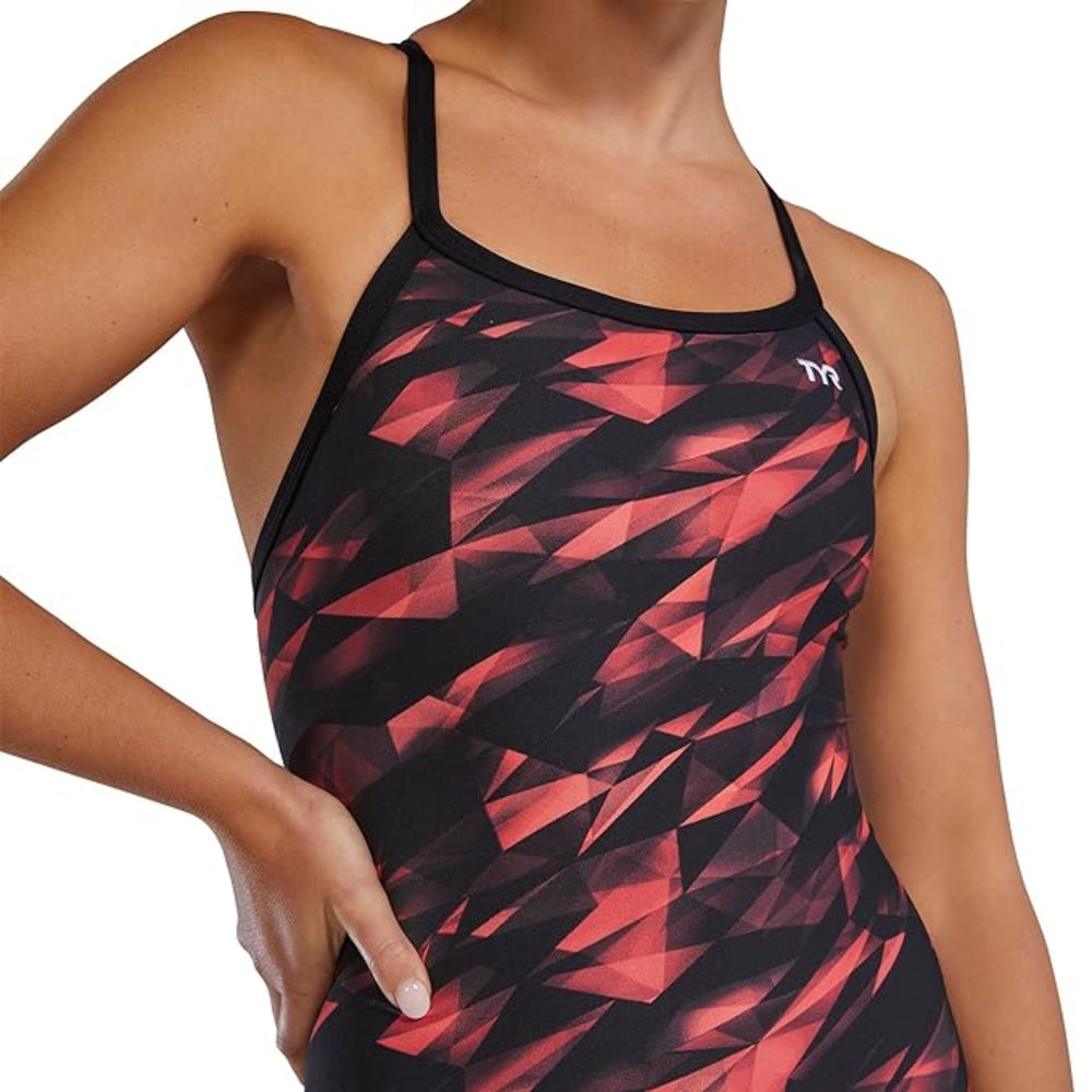 TYR Women Triadic Diamondfit Swimsuit | Durafast Elite Fabric with Chlorine Resistance, UPF 50+ & Performance Fit