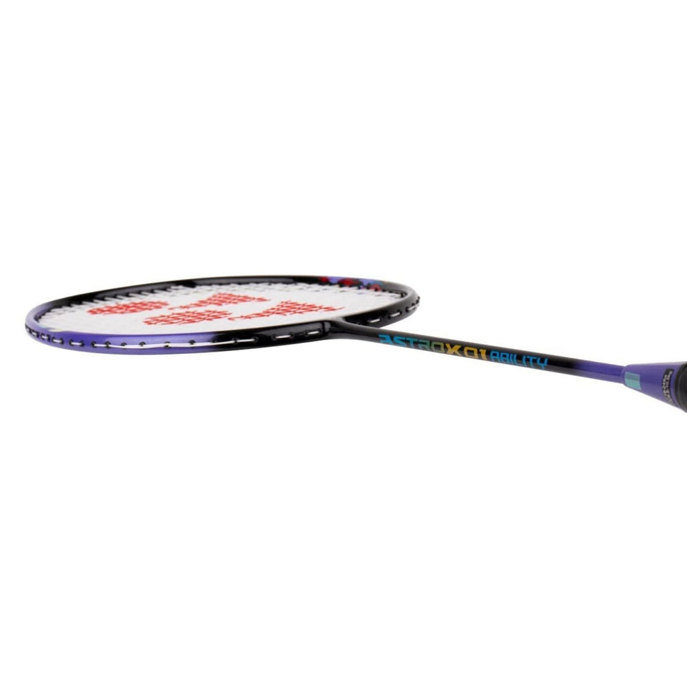 Yonex Astrox 01 Ability Strung Badminton Racquet – Black/Purple | 4U G4, Hi-Flex Shaft, Graphite & Tungsten Frame | Precision Control & Accelerated Smash Power - Best Price online Prokicksports.com