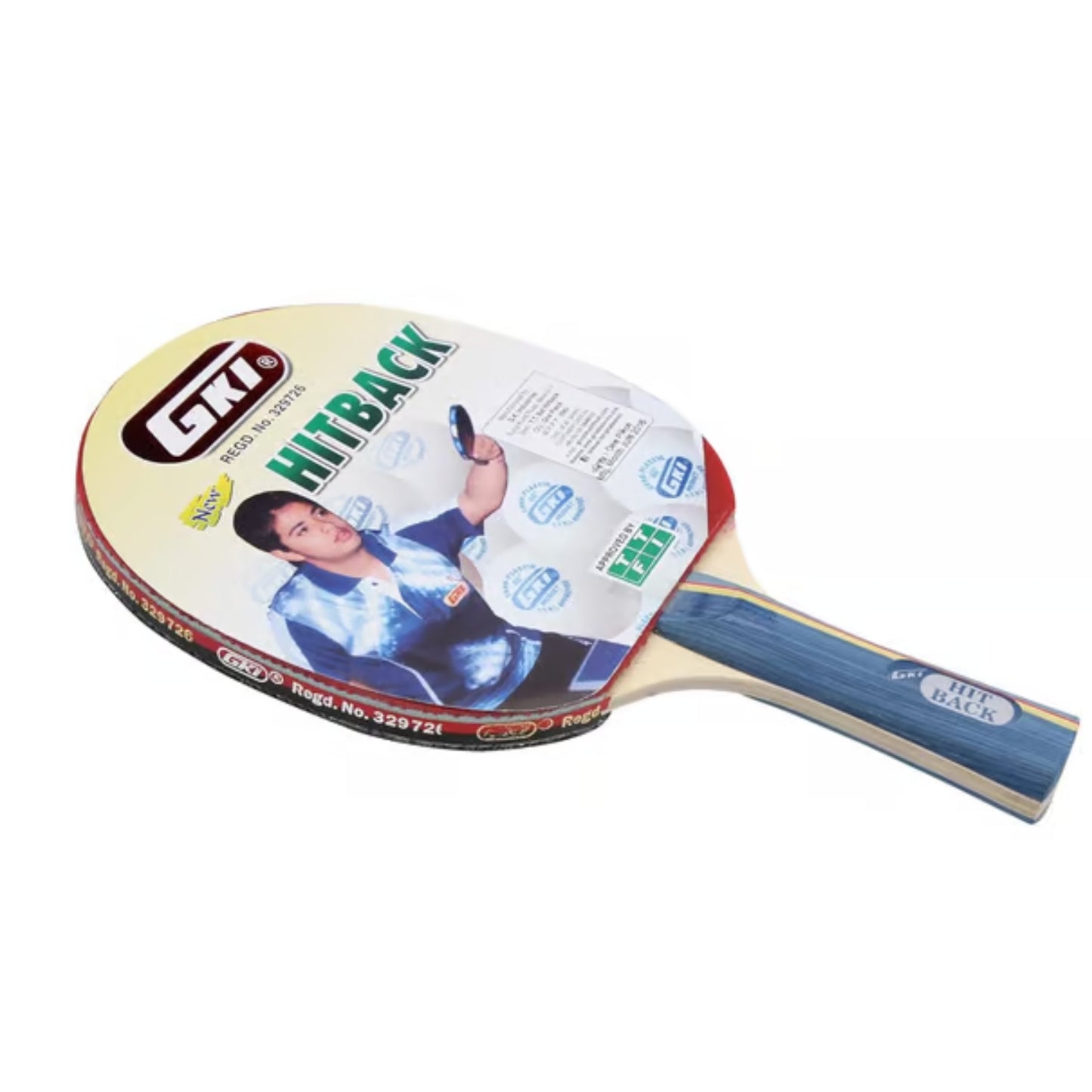 GKI Hitback Table Tennis Racquet - Best Price online Prokicksports.com