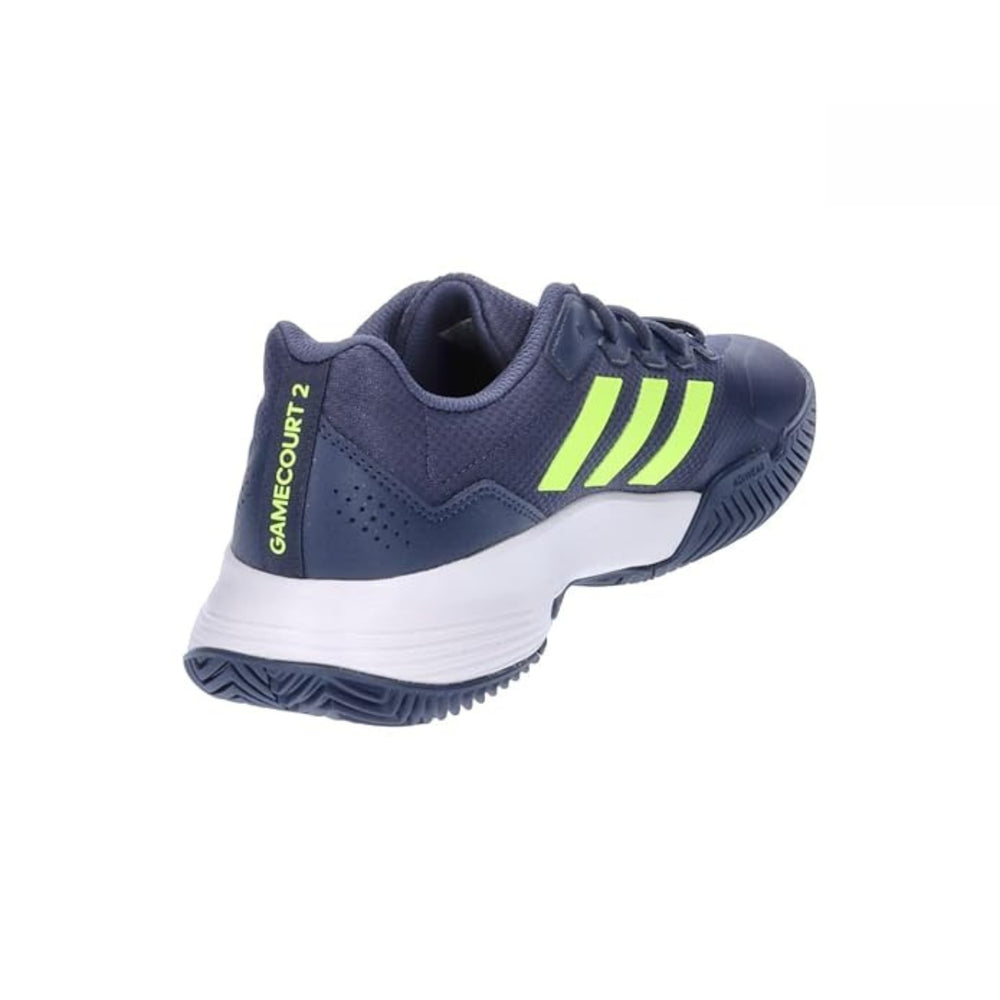 Adidas Game Court 2 M Tennis Shoes For Unisex | Hard Court Durability | Cloudfoam Cushioning | Non-marking Rubber Sole | Regular & Wide Width Options - Best Price online Prokicksports.com