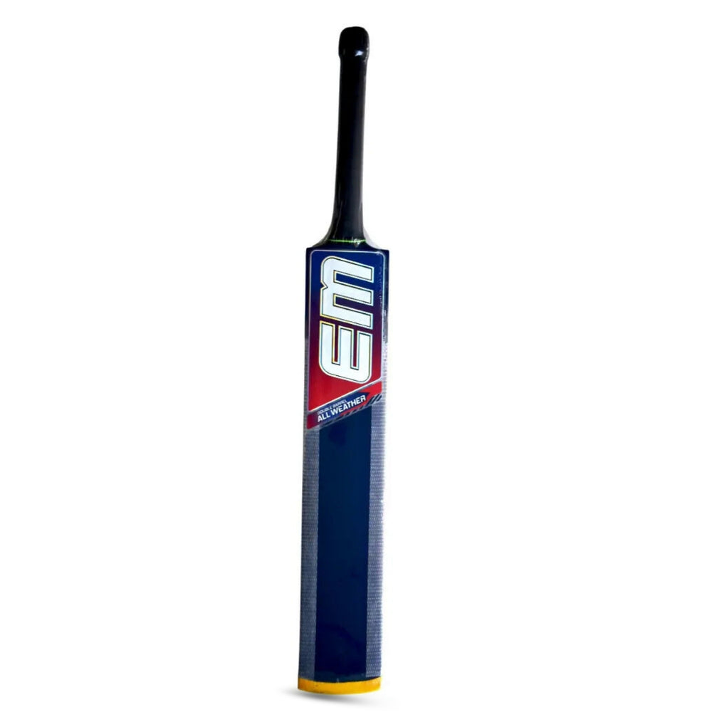 EM Double Barrel All Weather Kashmir Willow Tennis Cricket Bat – SH (Short Handle), Durable Power Bat for Tennis Ball Cricket - Best Price online Prokicksports.com