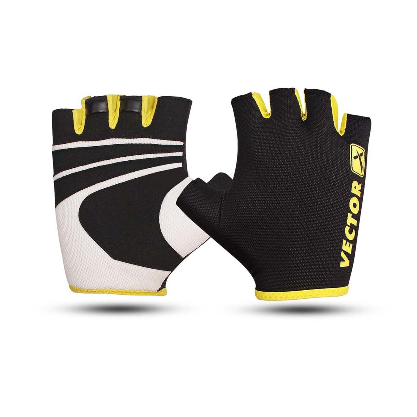Vector X VX-450 Fitness Gloves | Anti-Slip Padded Gym Gloves with Breathable Mesh & Adjustable Wrist Support - Best Price online Prokicksports.com