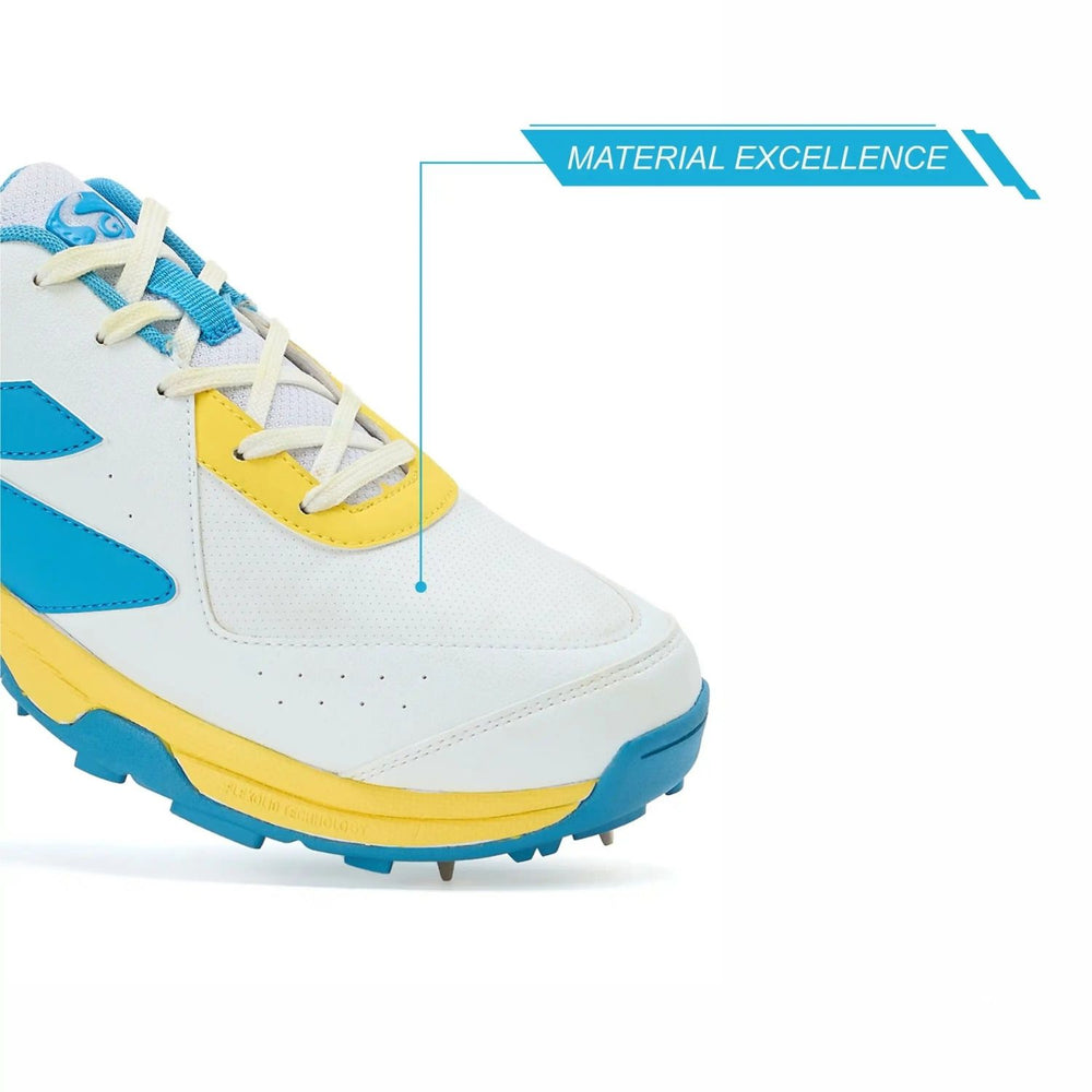 SG Savage Max Metal Spikes Cricket Shoes , Professional Cricket Footwear with Metal Spikes for Superior Turf Grip - Best Price online Prokicksports.com