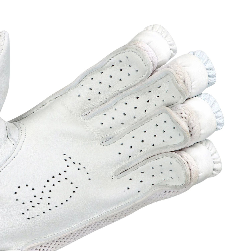 Kookaburra Ghost Pro 4.0 Left Hand Batting Gloves – Adult Cricket Gloves | Superior Comfort & Protection | White - Best Price online Prokicksports.com
