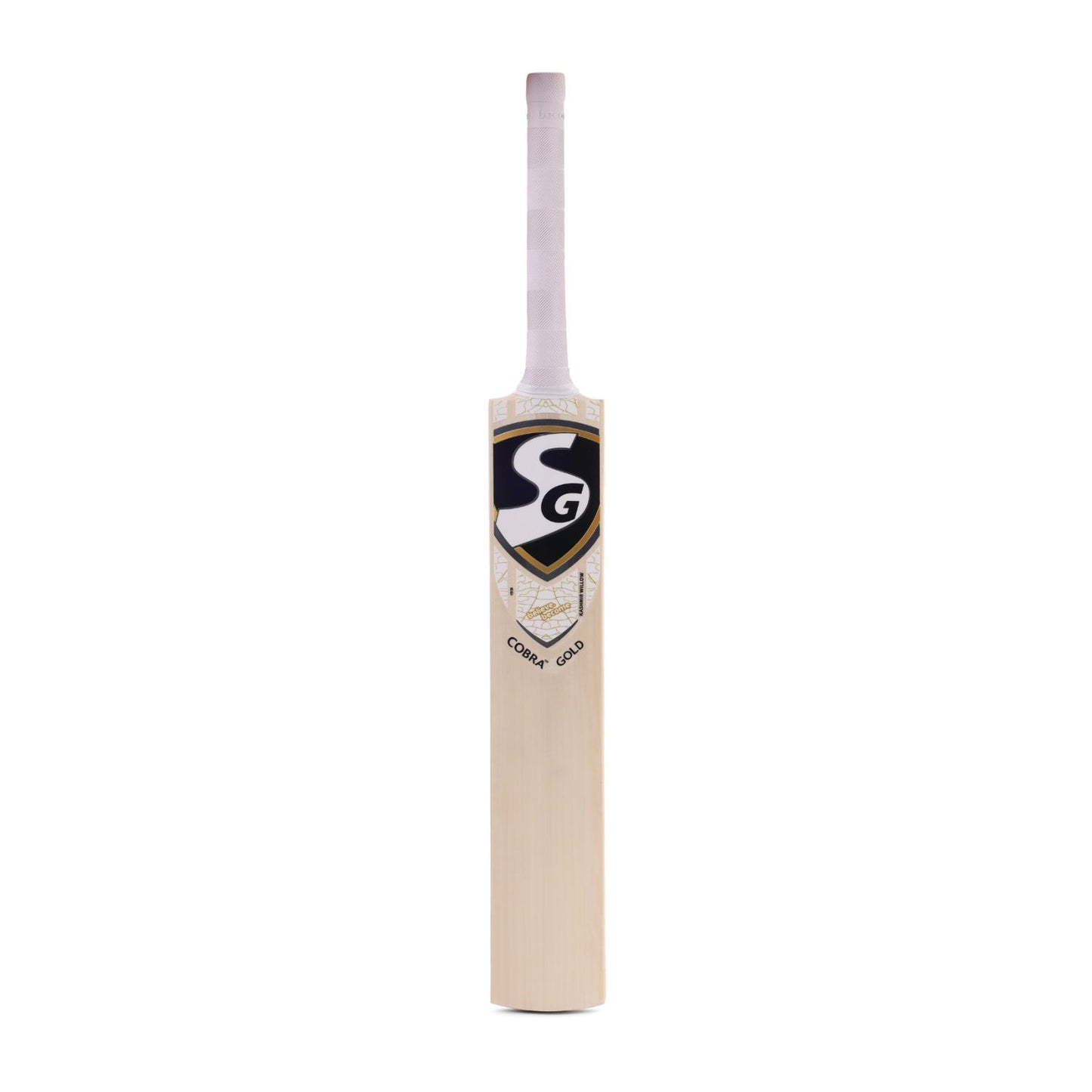 SG Cobra Gold Cricket Bat | Kashmir Willow | Thick Edges (38mm) | Lightweight (1050-1150g) | Power Design | Adult Size - Best Price online Prokicksports.com