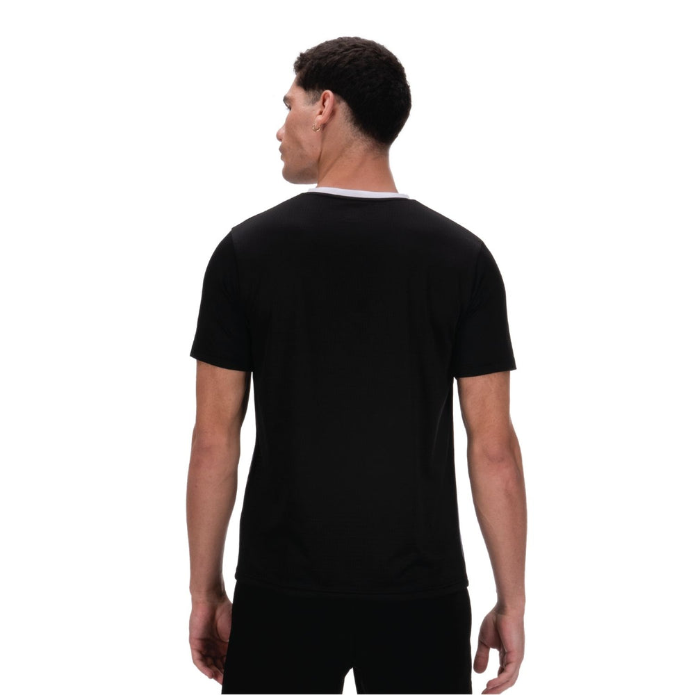 Hundred HBTS-5M266 V-Neck Badminton T-Shirt – Men Quick Dry Lightweight Sports Tee for Badminton, Training & Fitness - Best Price online Prokicksports.com