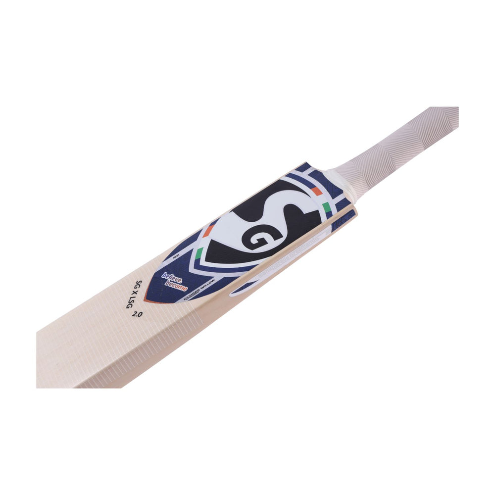 SG X LSG 2.0 Kashmir Willow Cricket Bat | Lightweight (1100-1200g) | Power Balance Profile | Lucknow Super Giants Team Design - Best Price online Prokicksports.com