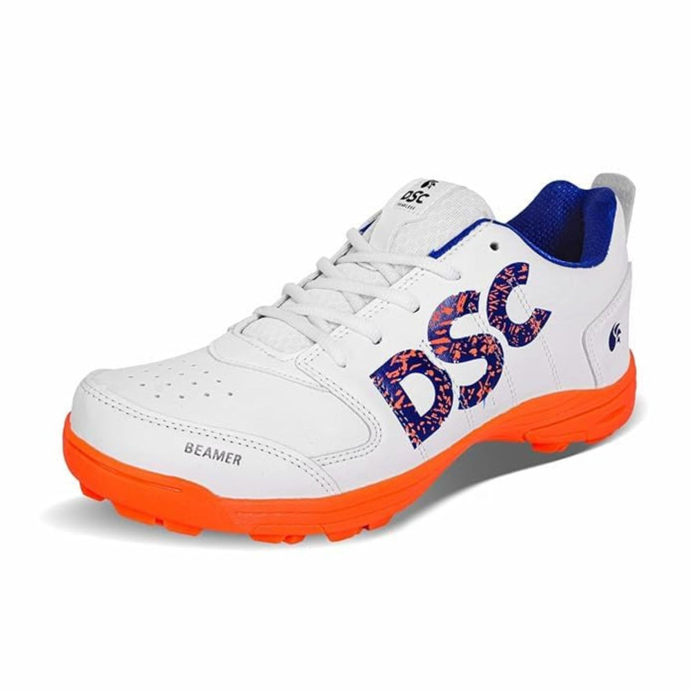 DSC Beamer Cricket Shoes (PVC Studs) | Lightweight Synthetic Upper| Ideal for Turf & Hard Pitches - Best Price online Prokicksports.com