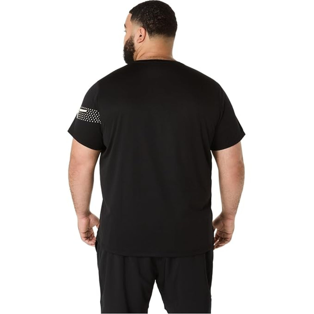 ASICS Icon SS Top Men T-Shirt Roundneck | Breathable & Comfortable Sports Tee for Training & Casual Wear - Best Price online Prokicksports.com