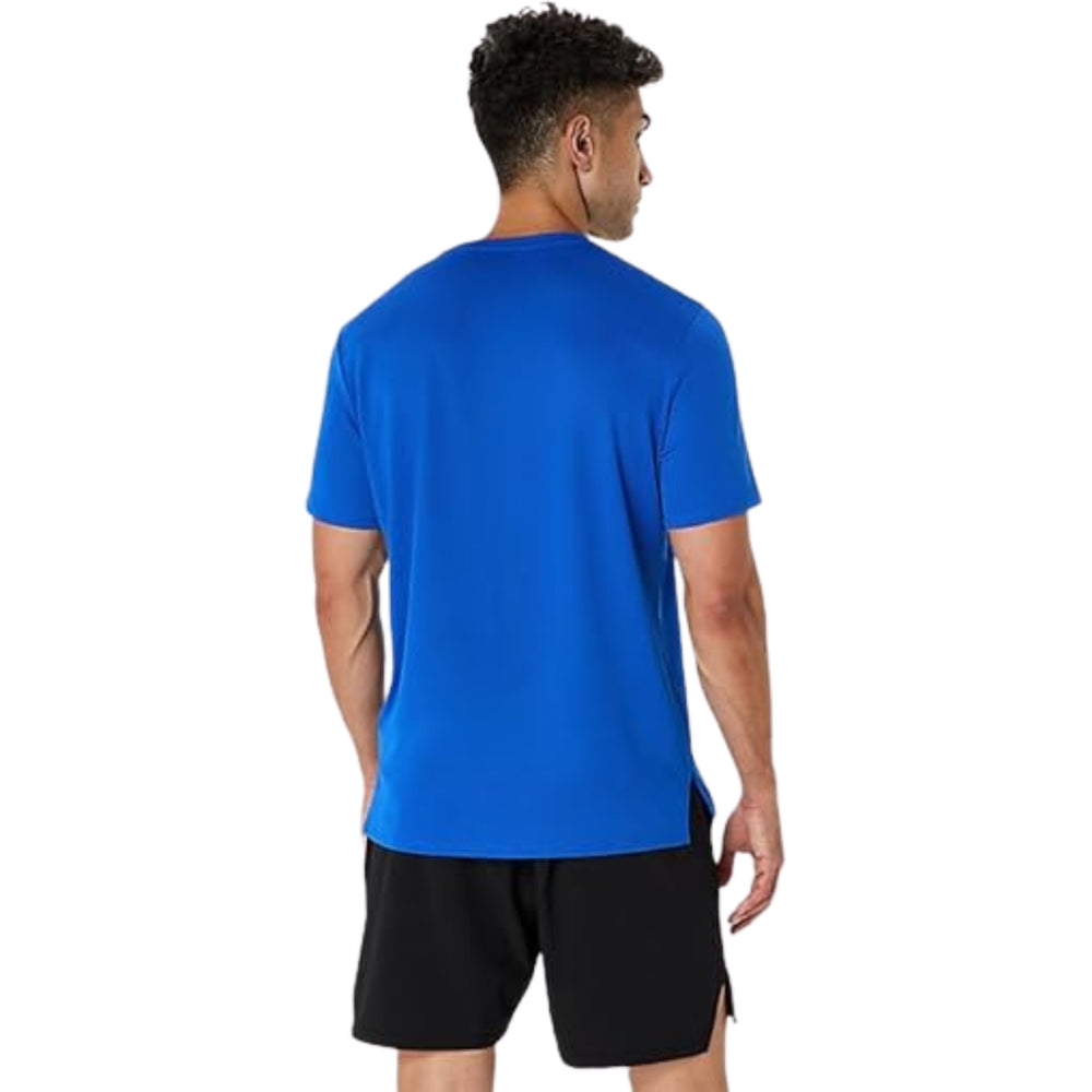 ASICS Hex Graphic Tee Men T-Shirt Roundneck | Breathable Printed Sports Tee for Training & Casual Wear - Best Price online Prokicksports.com