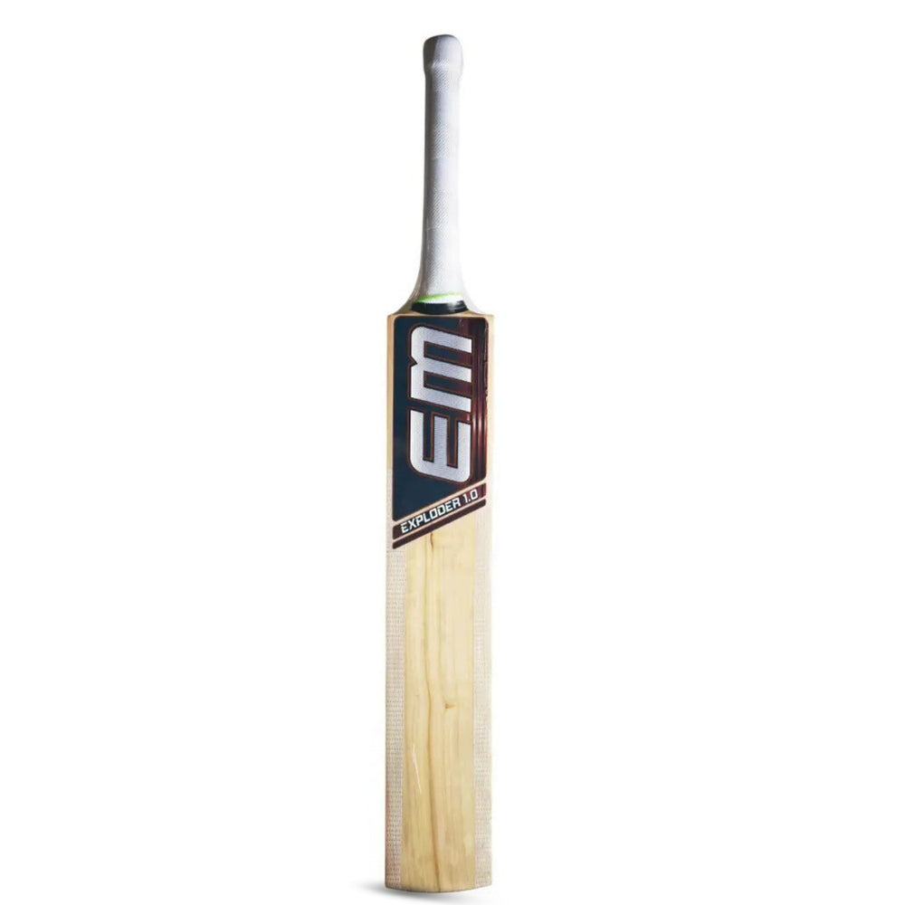 EM Exploder 1.0 Kashmir Willow Tennis Cricket Bat – SH (Short Handle), Lightweight Power Bat for Tennis Ball Cricket - Best Price online Prokicksports.com