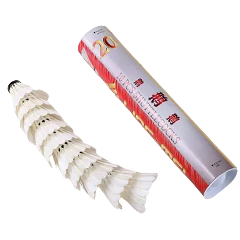 Ling Mei 20 Premium Badminton Feather Shuttlecock – High Performance & Durability - Best Price online Prokicksports.com