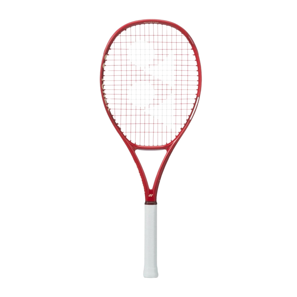 Yonex VCore Alpha L Strung Tennis Racquet, Ruby Red - 260 Grams | Lightweight Spin Racquet with Isometric Head & Easy Swing - Best Price online Prokicksports.com