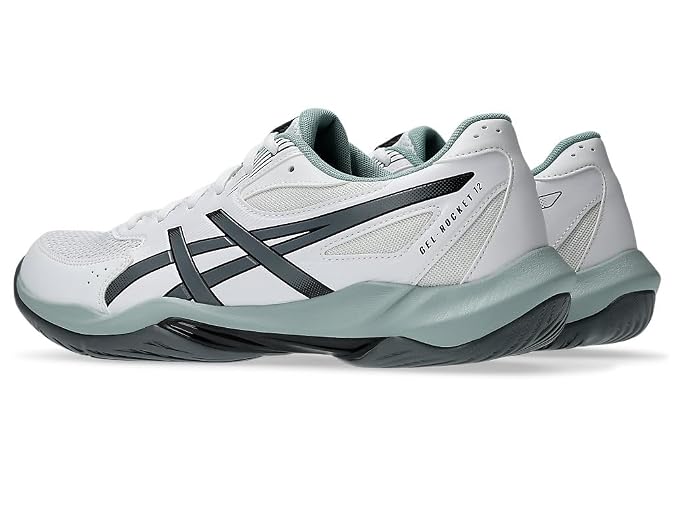ASICS GEL-ROCKET 12 Badminton & Volleyball Shoes | Indoor Court Footwear | Grip & Stability