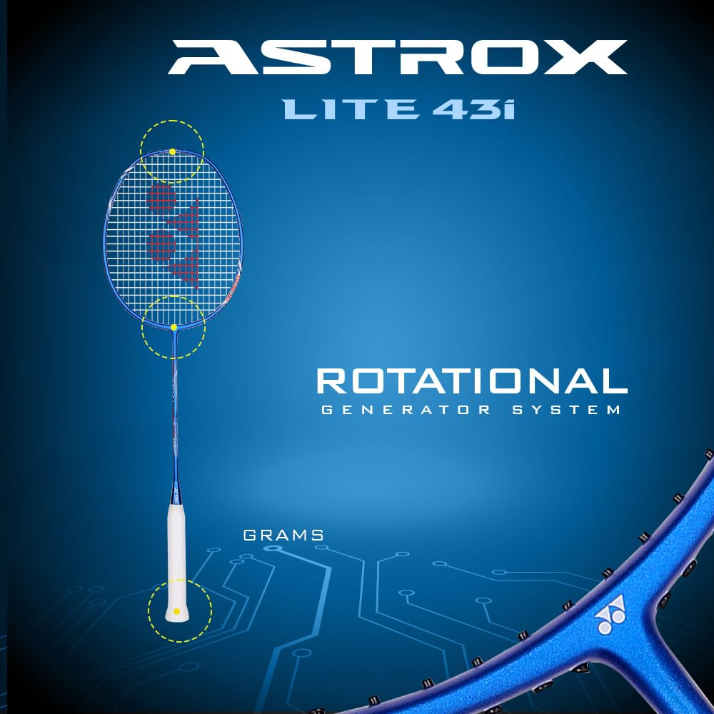 Yonex Astrox Lite 43i Strung Badminton Racquet | Lightweight Head Heavy Racquet - Best Price online Prokicksports.com