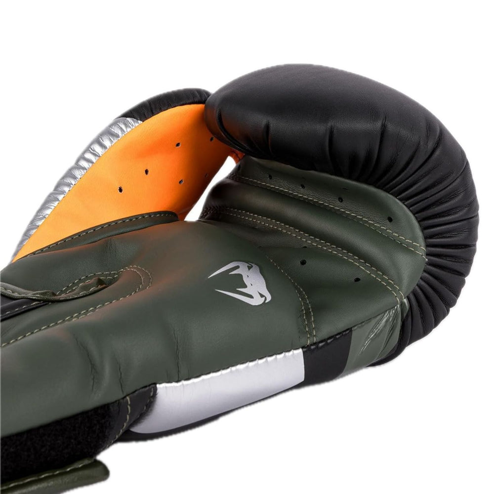 Venum Elite Boxing Gloves | Premium Synthetic Leather | Triple-Density Foam | Anatomical Grip | Hook & Loop Closure | Training/Sparring (10oz-18oz) - Best Price online Prokicksports.com
